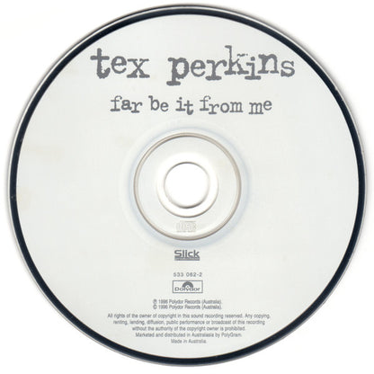 Tex Perkins : Far Be It From Me (CD, Album)