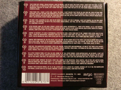 Lester Young : Lester Leaps In (10xCD)
