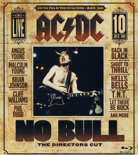 AC/DC : No Bull (The Directors Cut) (Blu-ray, Multichannel)