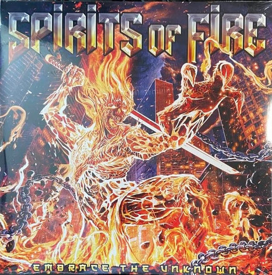 Spirits Of Fire : Embrace The Unknown (2xLP, Album, Ltd, Ora)