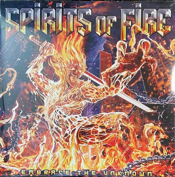 Spirits Of Fire : Embrace The Unknown (2xLP, Album, Ltd, Ora)