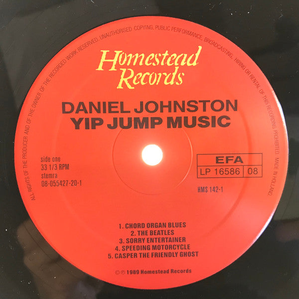 Daniel Johnston : Yip / Jump Music (2xLP, Album, RE)