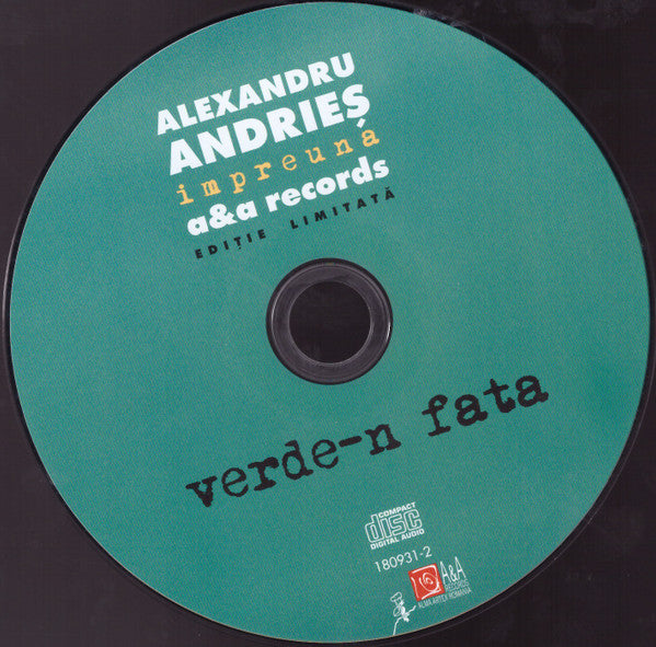 Alexandru Andrieș : Împreună (CD, Album + CD, Album, RE, RM + Comp, Ltd)