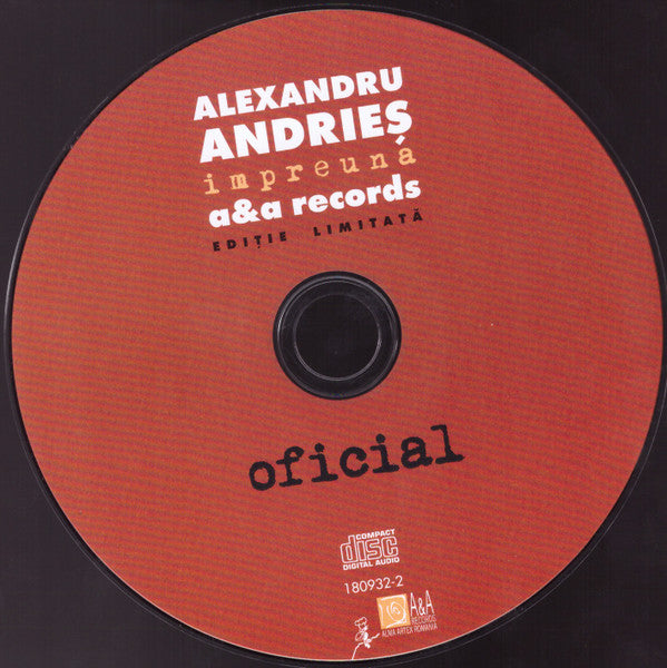 Alexandru Andrieș : Împreună (CD, Album + CD, Album, RE, RM + Comp, Ltd)