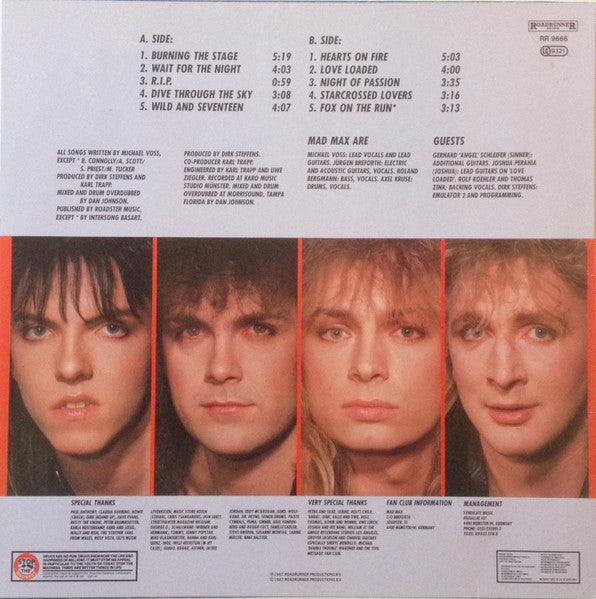 Mad Max (5) : Night Of Passion (LP, Album)