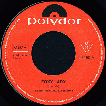 The Jimi Hendrix Experience : Foxy Lady / Manic Depression (7", Single, Mono)