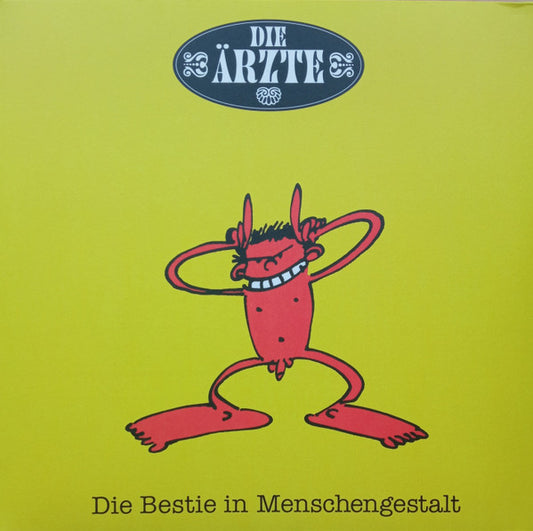 Die Ärzte : Die Bestie In Menschengestalt (LP + LP, S/Sided + Album, RE, 32 )