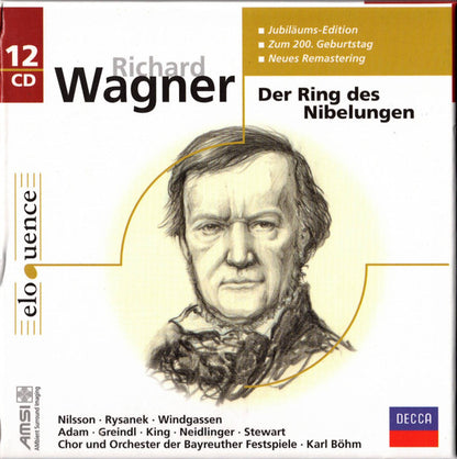 Richard Wagner - Karl Böhm : Der Ring Des Nibelungen (12xCD, Comp, RE, RM + Box)