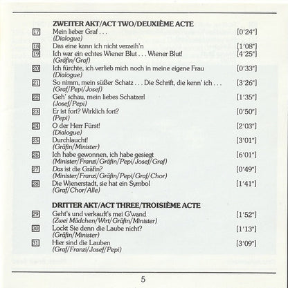 Johann Strauss Jr. – Elisabeth Schwarzkopf • Nicolai Gedda • Erich Kunz / Otto Ackermann : Wiener Blut • Vienna Blood (CD, Album, Mono, RE, RM)