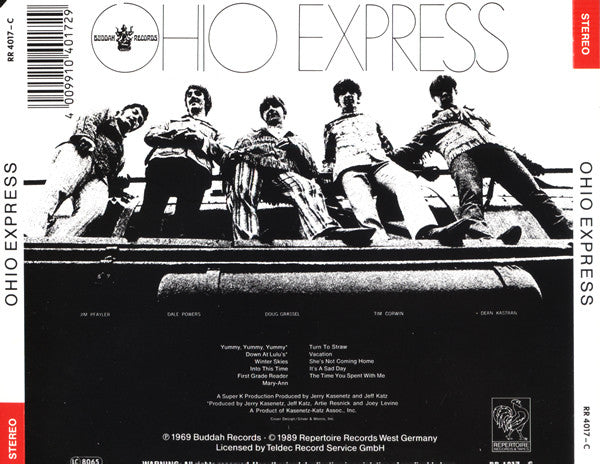 Ohio Express : The Ohio Express (CD, Album, RE)