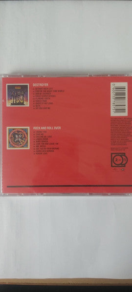 Kiss : Destroyer + Rock And Roll Over (CD, Album, RE, RM + CD, Album, RE, RM + Comp)