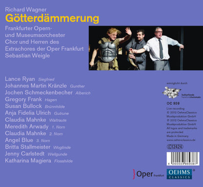 Richard Wagner - Frankfurter Opern- Und Museumsorchester, Sebastian Weigle : Götterdämmerung (4xCD, Album + Box, Sli)