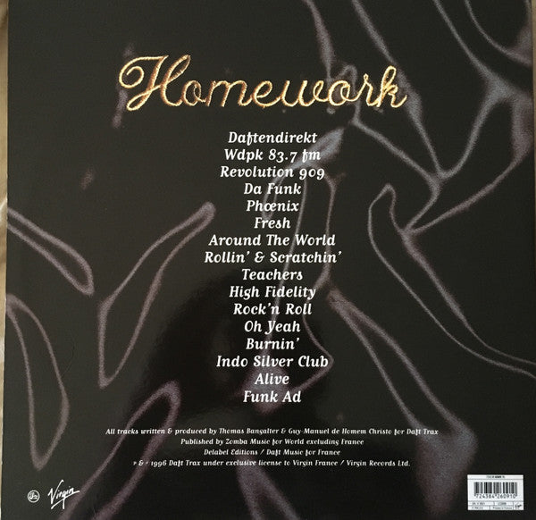 Daft Punk : Homework (2xLP, Album, RE)
