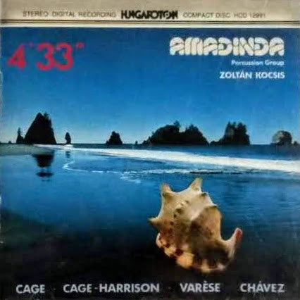 Amadinda Percussion Group : 4'33"      (CD, Album)