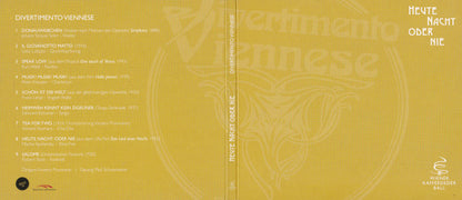Divertimento Viennese : Heute Nacht Oder Nie (CD, Album)