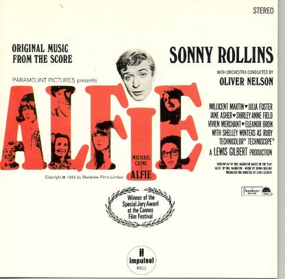 Sonny Rollins : Original Music From The Score Alfie (CD, Album, RE, RM)