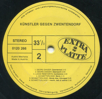 Various : Künstler Gegen Zwentendorf (LP, Album)