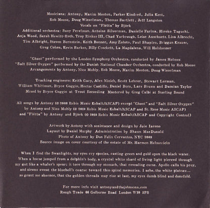 Antony And The Johnsons : Swanlights (CD, Album, Enh)