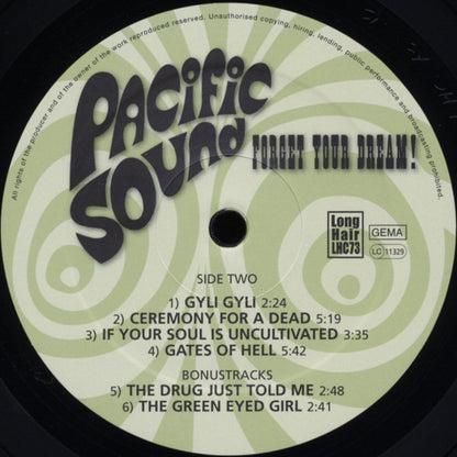 Pacific Sound : Forget Your Dream! (LP, Album, RE, RM, Gat)