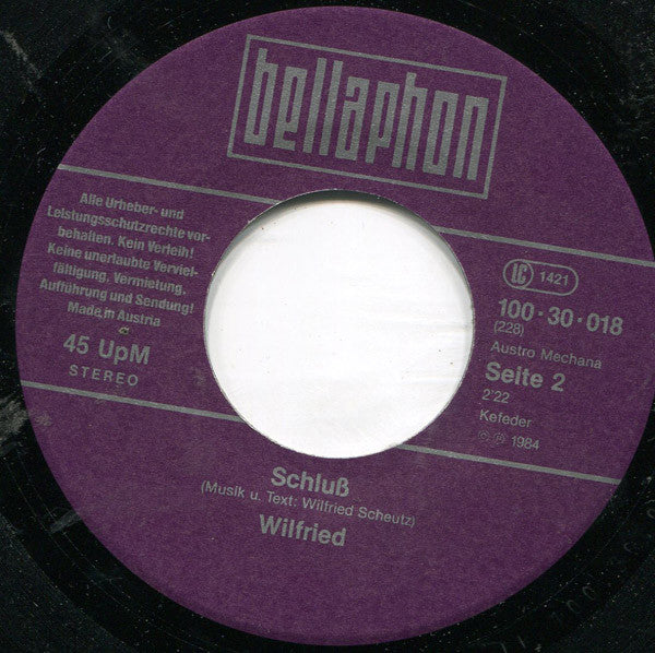 Wilfried : Weit, So Weit (7", Single)
