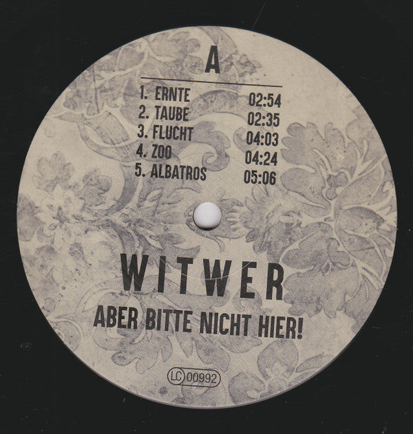 Witwer : Aber Bitte Nicht Hier! (12", Album)