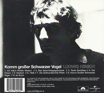 Ludwig Hirsch : Komm Großer Schwarzer Vogel (CD, Album, RM, Dig)
