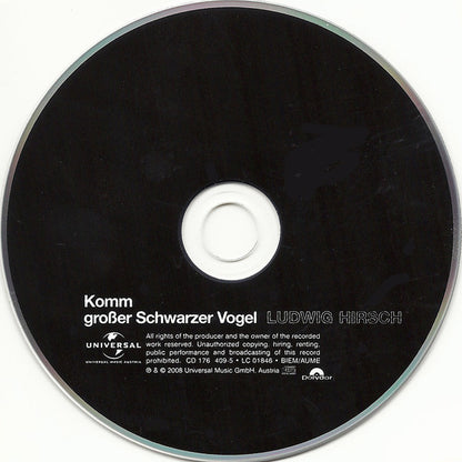 Ludwig Hirsch : Komm Großer Schwarzer Vogel (CD, Album, RM, Dig)