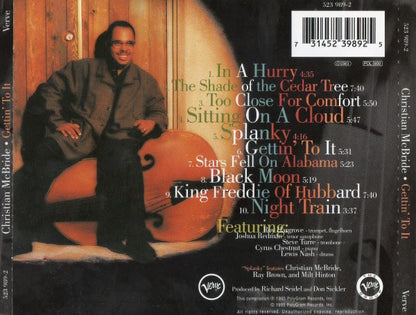 Christian McBride : Gettin' To It (CD, Album)