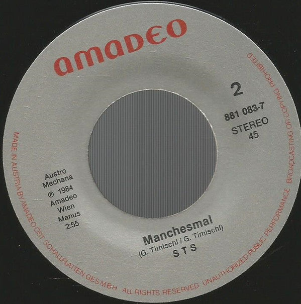 STS (3) : Fürstenfeld (7", Single)