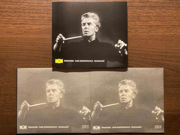 Richard Wagner, Berliner Philharmoniker, Herbert Von Karajan : Das Rheingold (Box, Hin + 2xCD, Album, RE, RM, Uni)