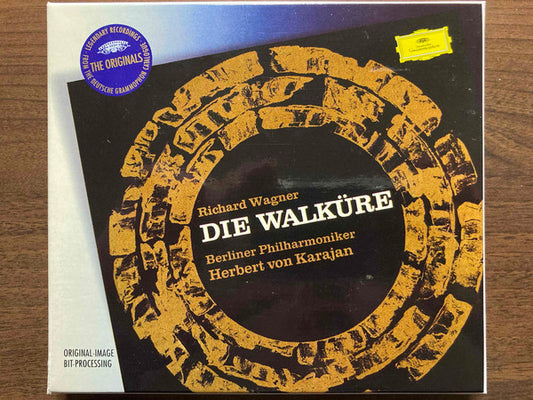 Richard Wagner, Berliner Philharmoniker, Herbert von Karajan : Die Walküre (Box, Hin + 4xCD, Album, RE, RM, Uni)