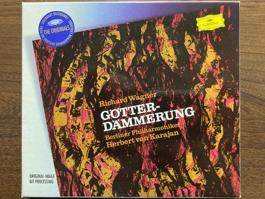 Richard Wagner, Berliner Philharmoniker, Herbert Von Karajan : Götterdämmerung (Box, Hin + 4xCD, Album, RE, RM, Uni)