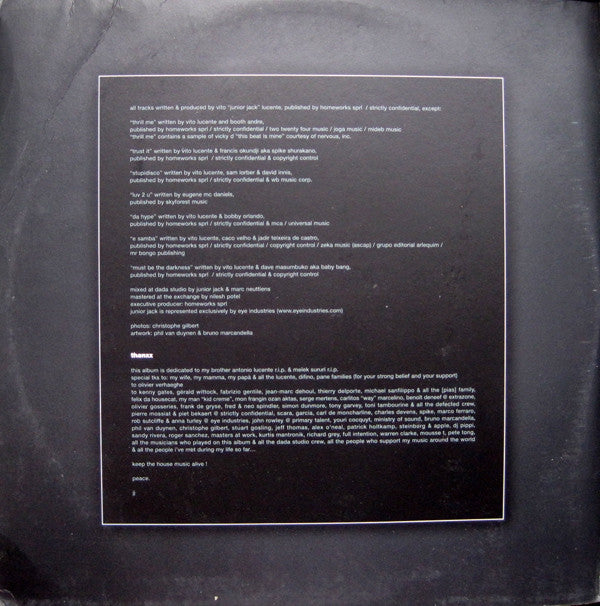 Junior Jack : Trust It (3xLP, Album)