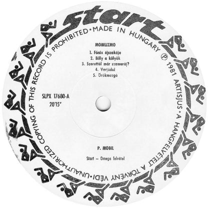 P. Mobil : Mobilizmo (LP, Album)