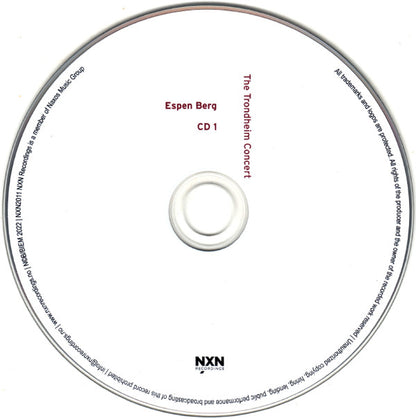 Espen Berg (2) : The Trondheim Concert (2xCD, Album)