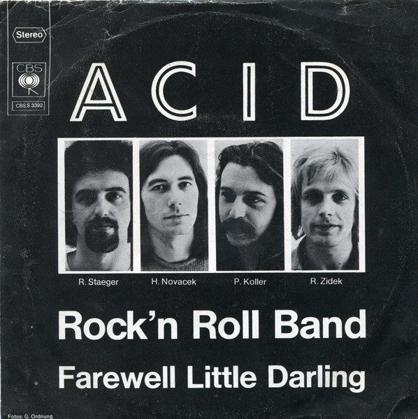 Acid (4) : Rock'n Roll Band / Farewell Little Darling (7", Single)