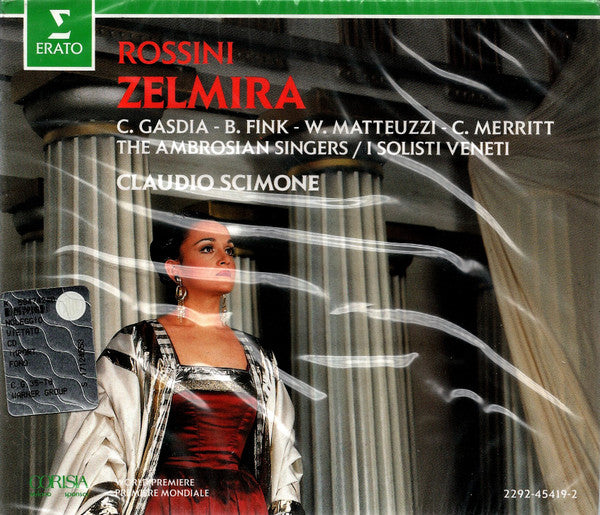 Rossini* - C. Gasdia* · B. Fink* · W. Matteuzzi* · C. Merritt* · The Ambrosian Singers · I Solisti Veneti · Claudio Scimone : Zelmira (2xCD, Album + Box, Sli)