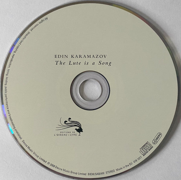 Edin Karamazov : The Lute Is A Song (CD, Album)