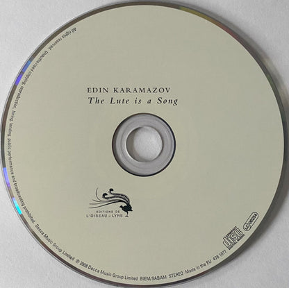 Edin Karamazov : The Lute Is A Song (CD, Album)