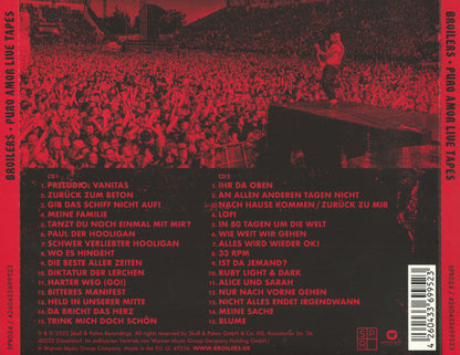 Broilers : Puro Amor Live Tapes (2xCD, Album)