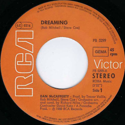 Dan McCafferty : Dreaming (7", Single)