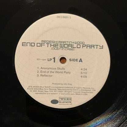 Medeski Martin & Wood : End Of The World Party (Just In Case) (2xLP, Album, M/Print, Gat)
