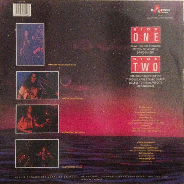 Obliveon : From This Day Forward (LP, Album)