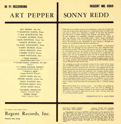 Art Pepper, Sonny Red : Two Altos (CD, Album, Mono, RE, RM)