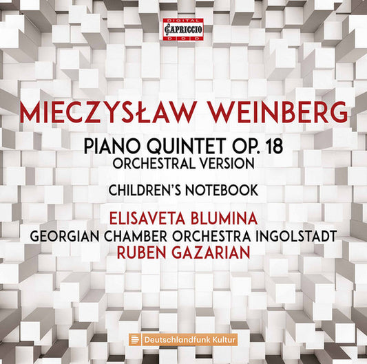 Mieczysław Weinberg, Elisaveta Blumina, Georgian Chamber Orchestra Ingolstadt*, Ruben Gazarian : Piano Quintet Op. 18; Children's Notebook (CD, Album)