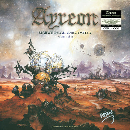 Ayreon : Universal Migrator Part I & II (4xLP, Album, Pur + DVD, Multichannel, NTSC + Comp,)