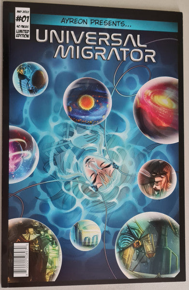 Ayreon : Universal Migrator Part I & II (4xLP, Album, Pur + DVD, Multichannel, NTSC + Comp,)