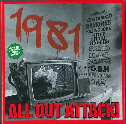 Various : 1981 (All Out Attack!) (3xCD, Comp)