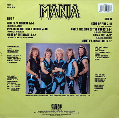 Mania (15) : Wizard Of The Lost Kingdom (12", EP)