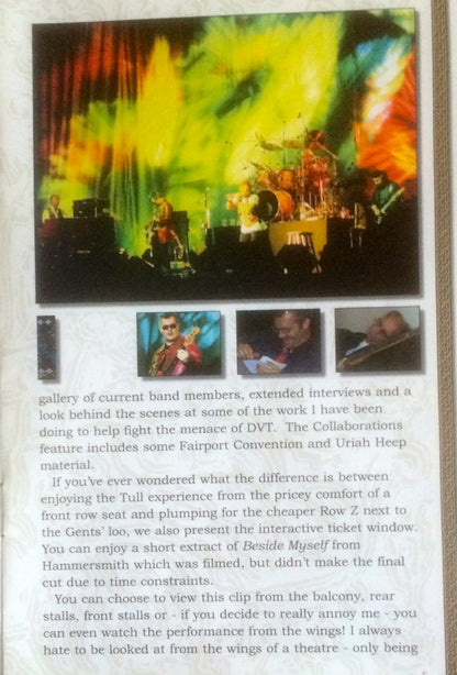 Jethro Tull : Living With The Past (DVD-V, PAL)